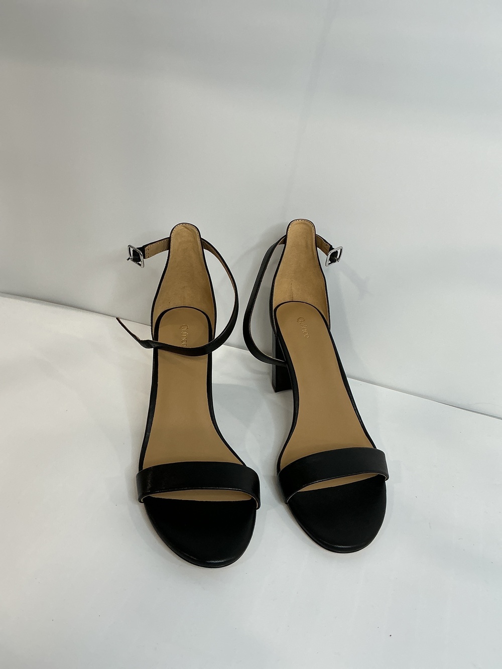 Italian Leather 65mm Block Heel